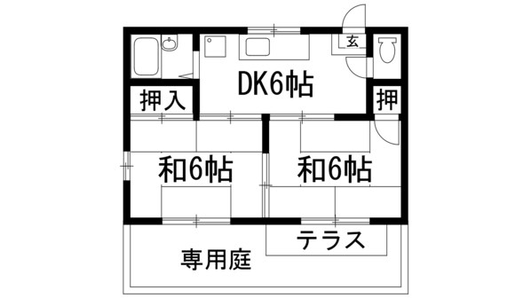 ファミール仁川1の物件間取画像